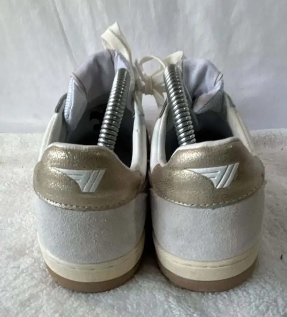 Gola‎ Hawk CLB336 Sneakers in White/Lavender/Gold